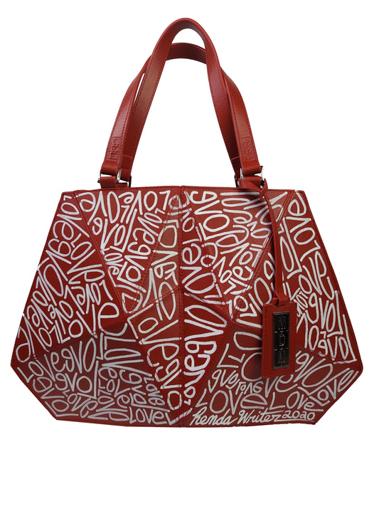 red art handbag collection